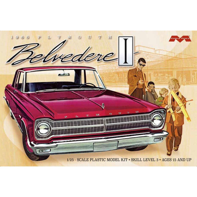 Moebius 1218 1965 Plymouth Belvedere 1/25 scale - Moebius - ModelCars.com