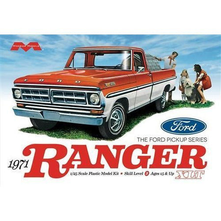 Moebius Model 1/25 1971 Ford Ranger Pickup Truck-Moebius-ModelCars.com