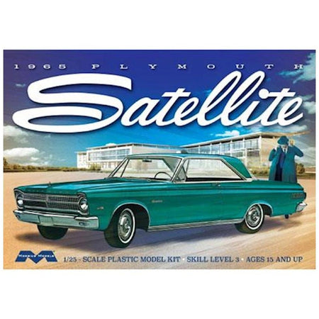 Moebius Model 1/25 Scale 1965 Plymouth Satellite Model Kit-Moebius-ModelCars.com