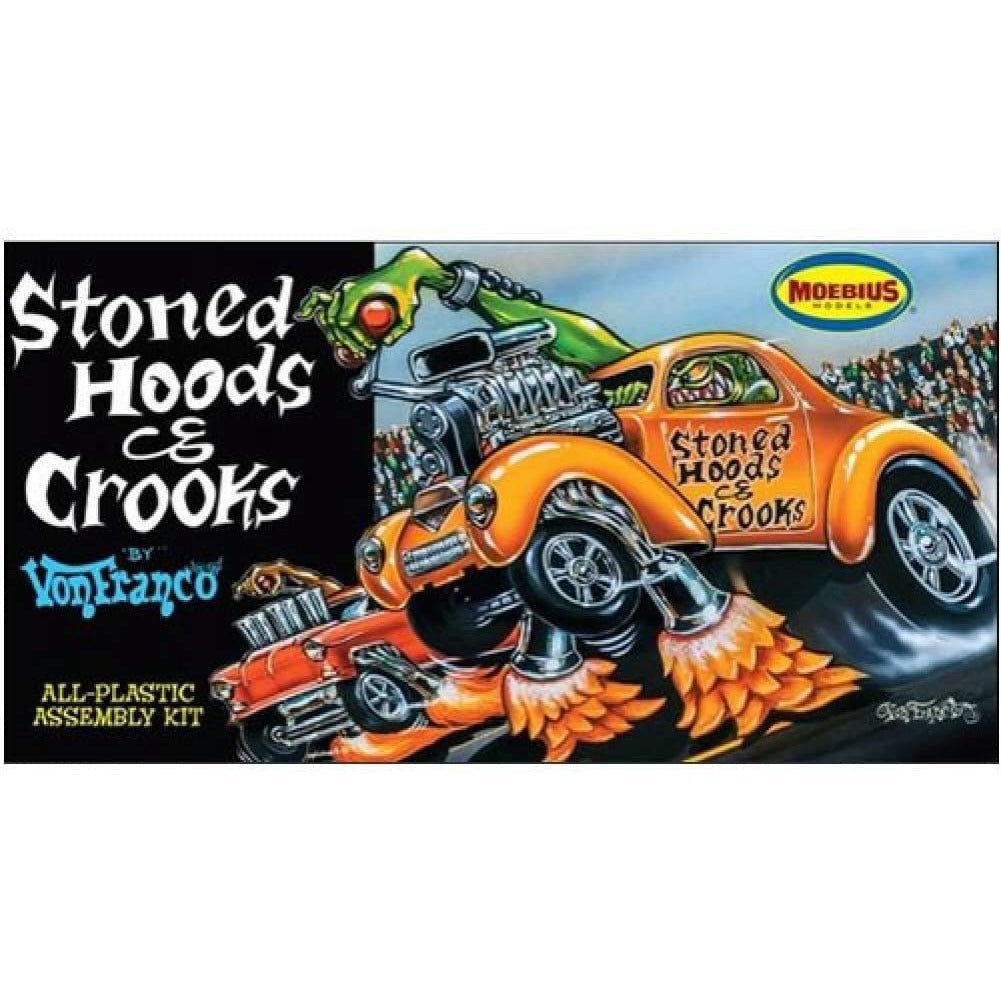 Moebius Model 1/25 Stoned Hoods & Crooks By Von Franco-Moebius-ModelCars.com