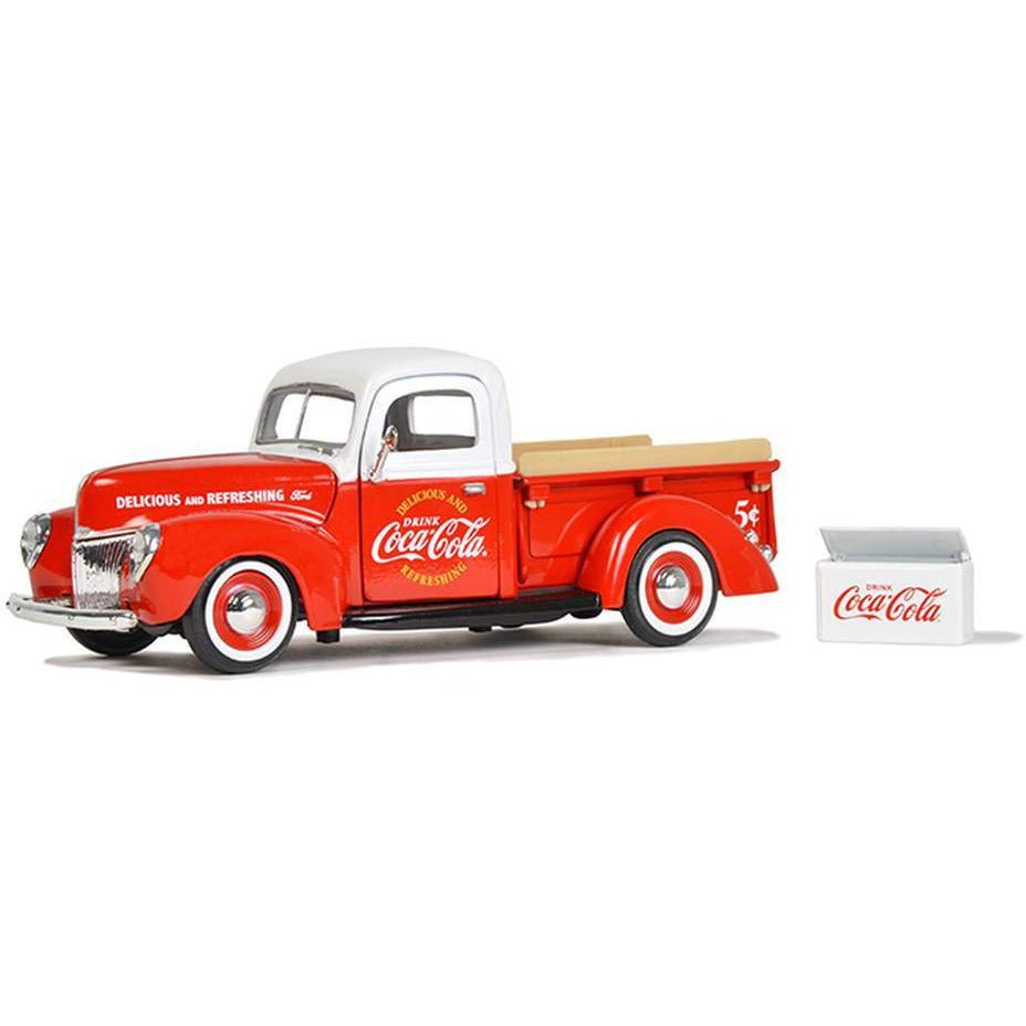 Motor City Classics 1/241940 Ford Pickup with Commerical Cooler Accessory - Heartland - ModelCars.com
