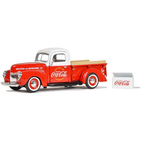 Motor City Classics 1/241940 Ford Pickup with Commerical Cooler Accessory - Heartland - ModelCars.com