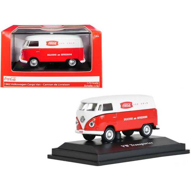 Motor City Classics 1/72 1962 Coca - Cola Volkswagen Cargo Van - Heartland - ModelCars.com
