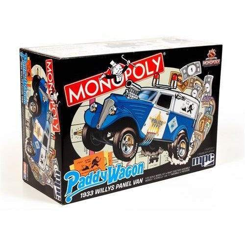 MPC 1/25 1933 Willy's Panel Paddy Wagon - MPC - ModelCars.com