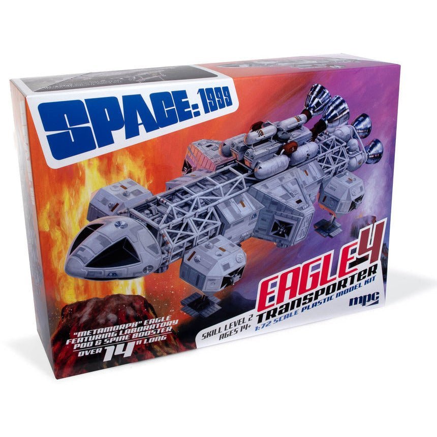MPC 14" Space:1999 Eagle 4 featuring Lab Pod & Spine Booster 1:72 Scale Model Kit-MPC-ModelCars.com