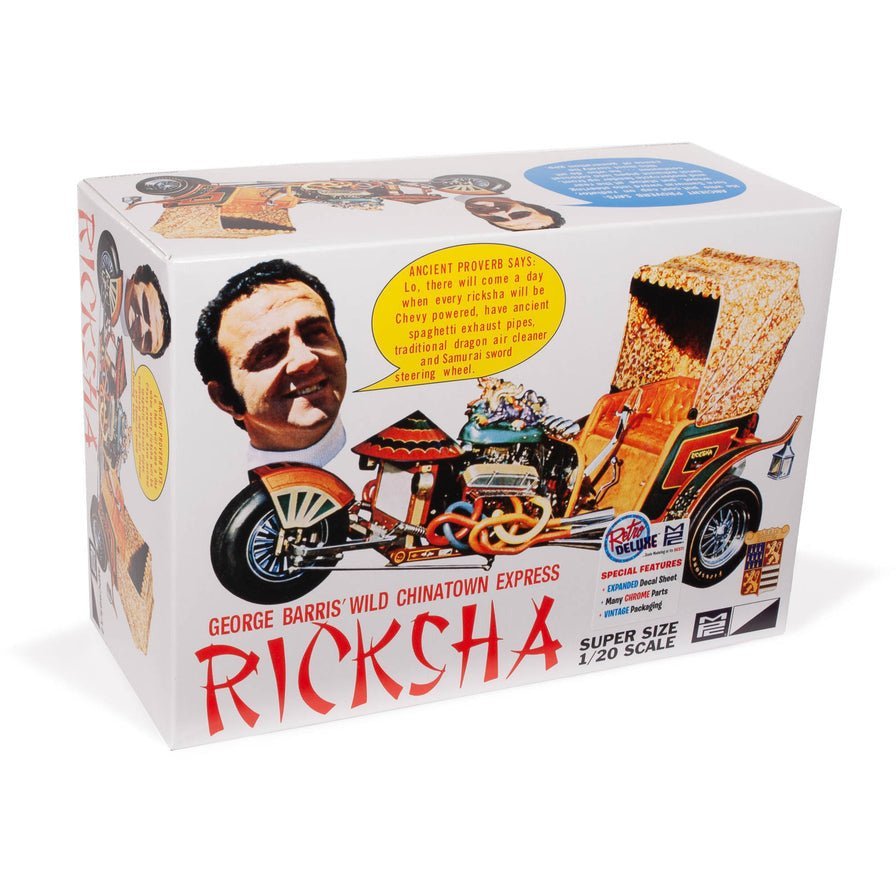 MPC George Barris Ricksha Show Rod 1:20 Scale Model Kit-MPC-ModelCars.com