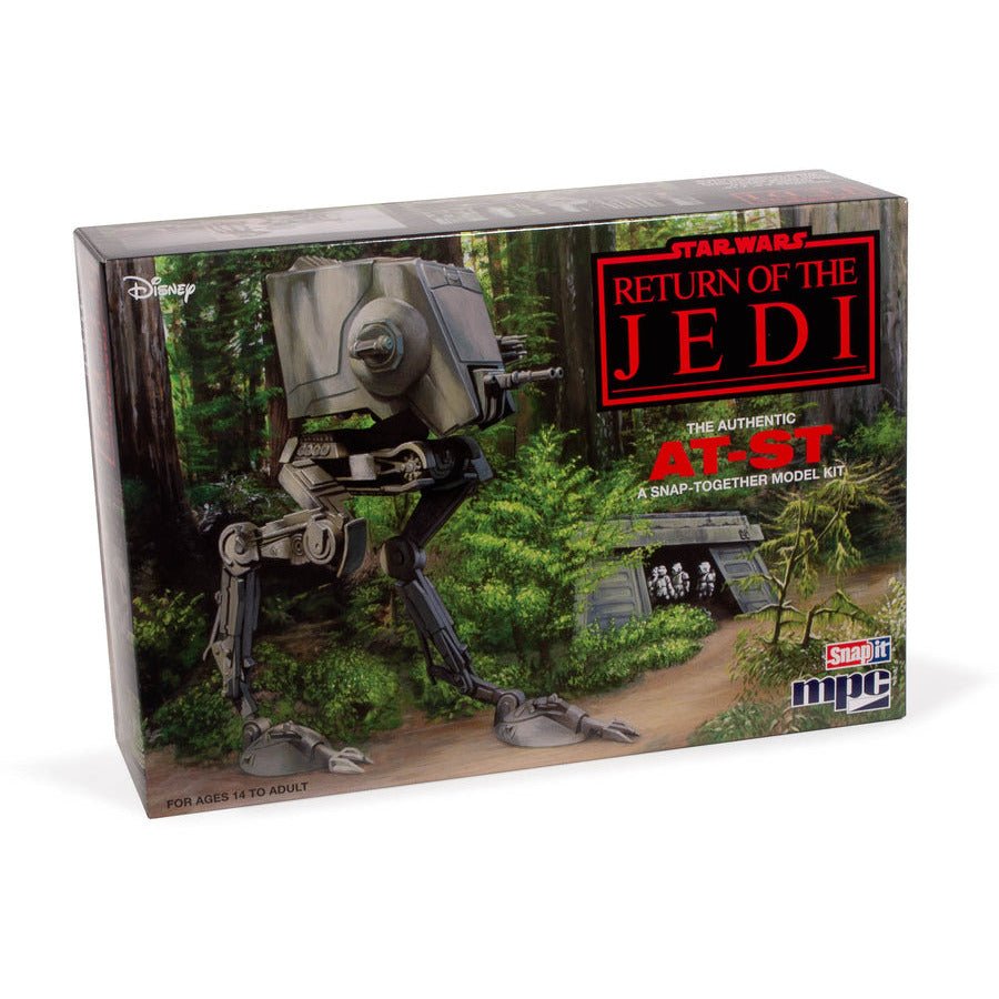 MPC Star Wars: Return of the Jedi AT - ST Walker 1:100 Scale Model Kit - MPC - ModelCars.com