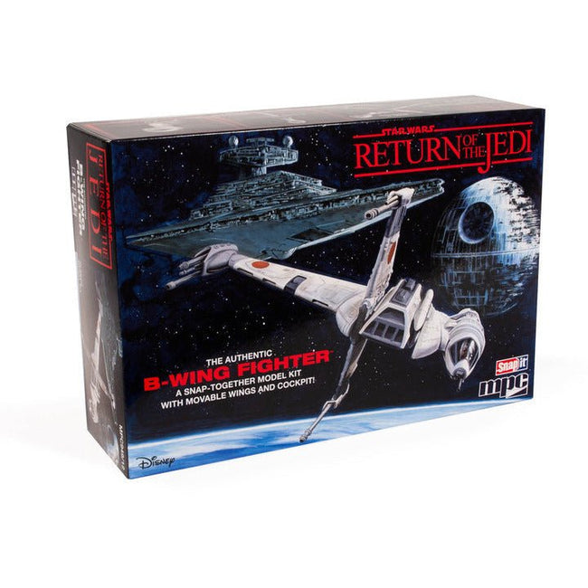 MPC Star Wars: Return of the Jedi B - Wing Fighter (Snap) 1:144 Scale Model Kit - MPC - ModelCars.com