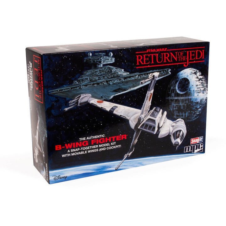 MPC Star Wars: Return of the Jedi B-Wing Fighter (Snap) 1:144 Scale Model Kit-MPC-ModelCars.com