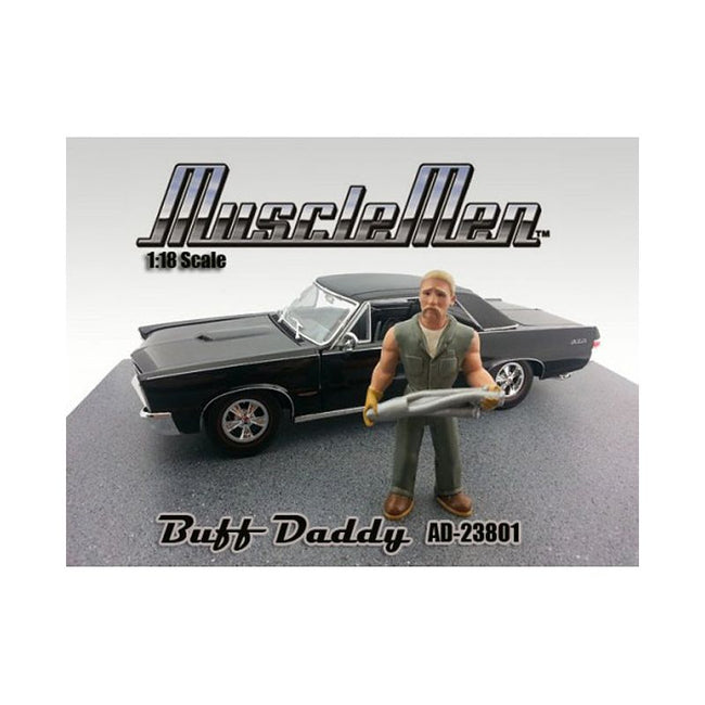 Musclemen Buff Daddy Figure for 1:18 Diecast Car Models by American Diorama - American Diorama - ModelCars.com
