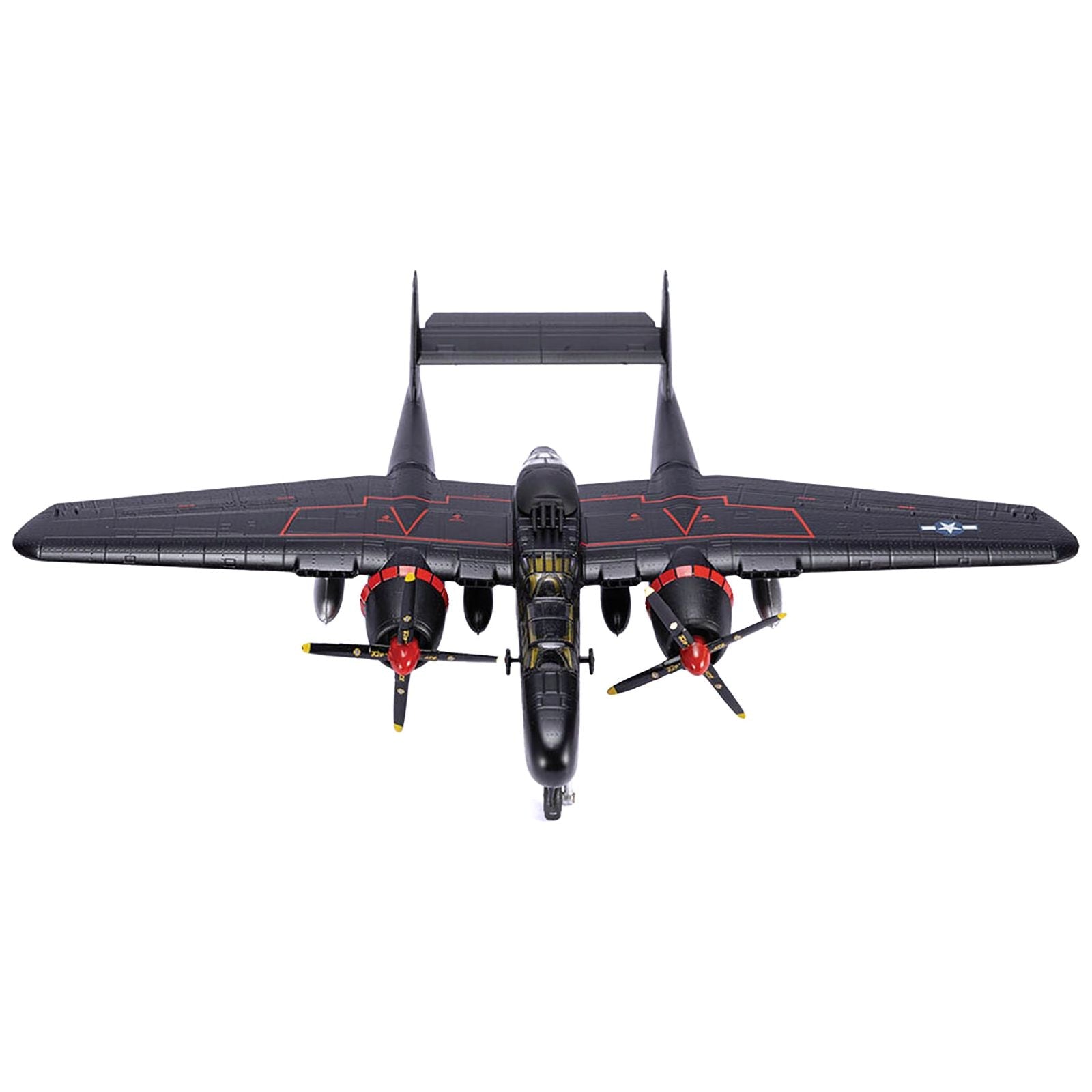 Northrop P - 61B Black Widow Fighter Aircraft "Times a Wastin' 418th Night Fighter Squadron" United States Army Air Forces 1/72 Diecast Model by Air Force 1 - Air Force 1 - ModelCars.com