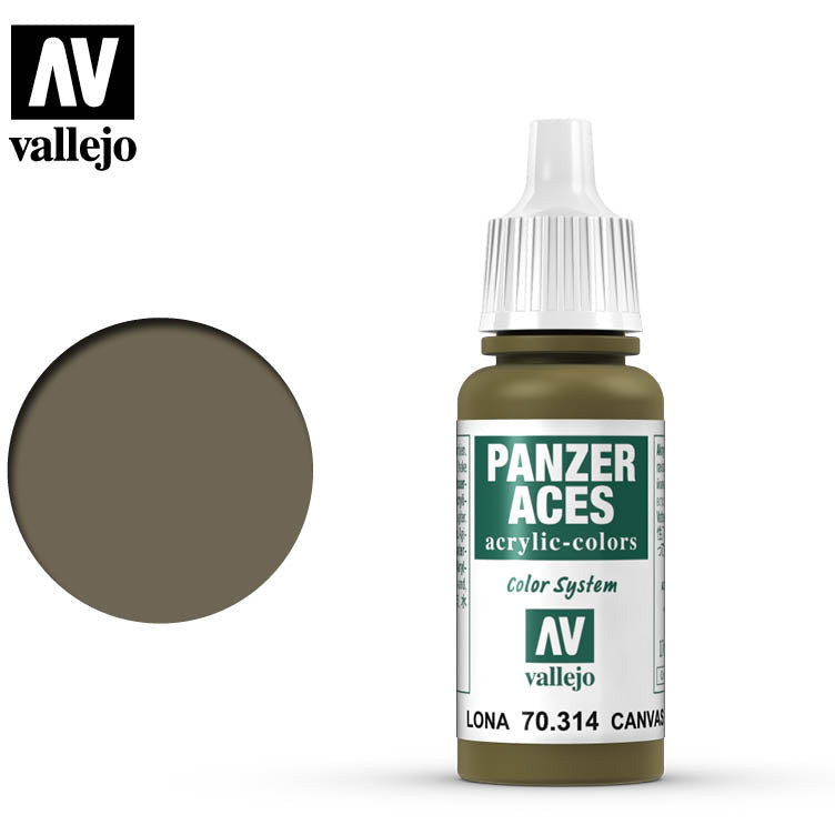 Panzer Aces Vallejo Canvas 70314 for painting miniatures