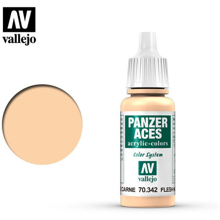 Panzer Aces Vallejo Flesh Highlights 70342 for painting miniatures - Vallejo - ModelCars.com