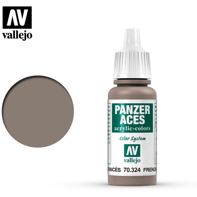 Panzer Aces Vallejo Highlight French Tank Crew 70324 for painting miniatures - Vallejo - ModelCars.com