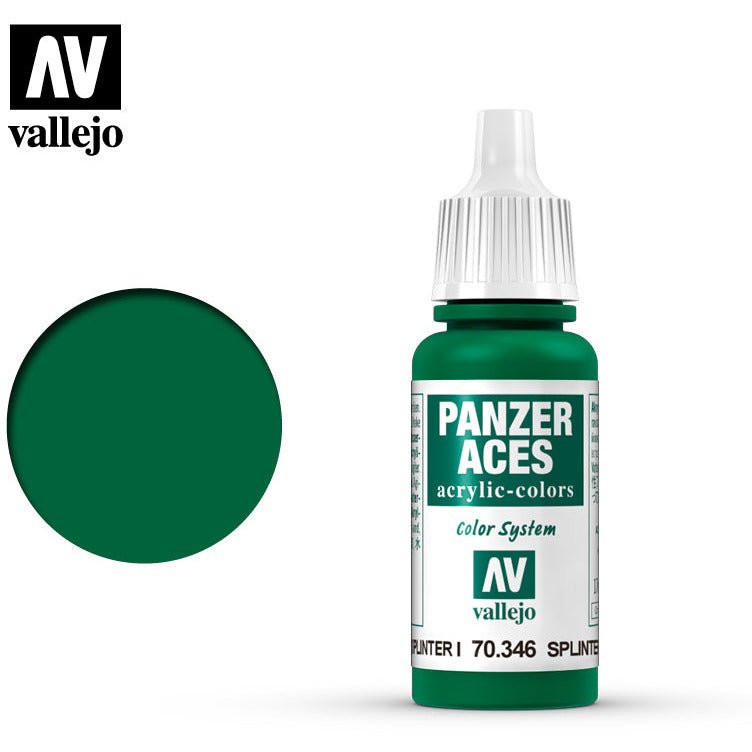 Panzer Aces Vallejo Splinter Blotches I 70346 for painting miniatures - Vallejo - ModelCars.com