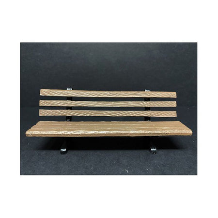 Park Bench 2 piece Accessory Set for 1/24 Scale Models by American Diorama-American Diorama-ModelCars.com