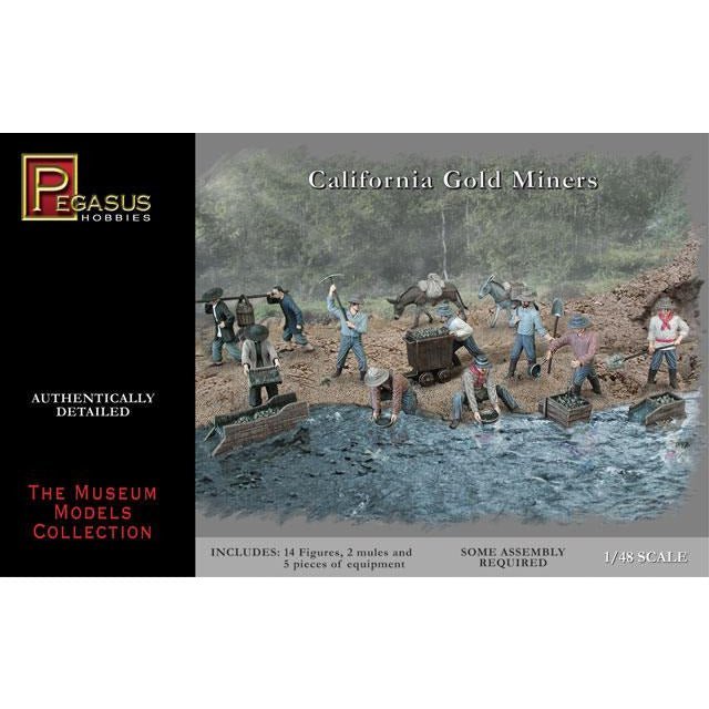 Pegasus 1/48 California Gold Miners-Pegasus-ModelCars.com
