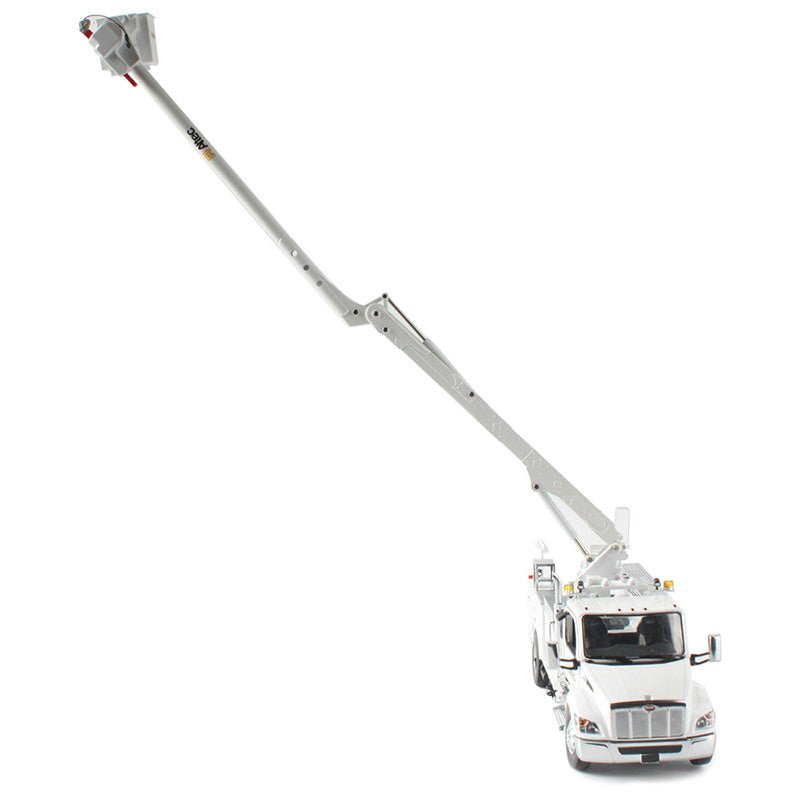 Peterbilt 536 Truck with Altec AA55 Aerial Service Body White "Transport Series" 1/32 Diecast Model by Diecast Masters - Diecast Masters - ModelCars.com