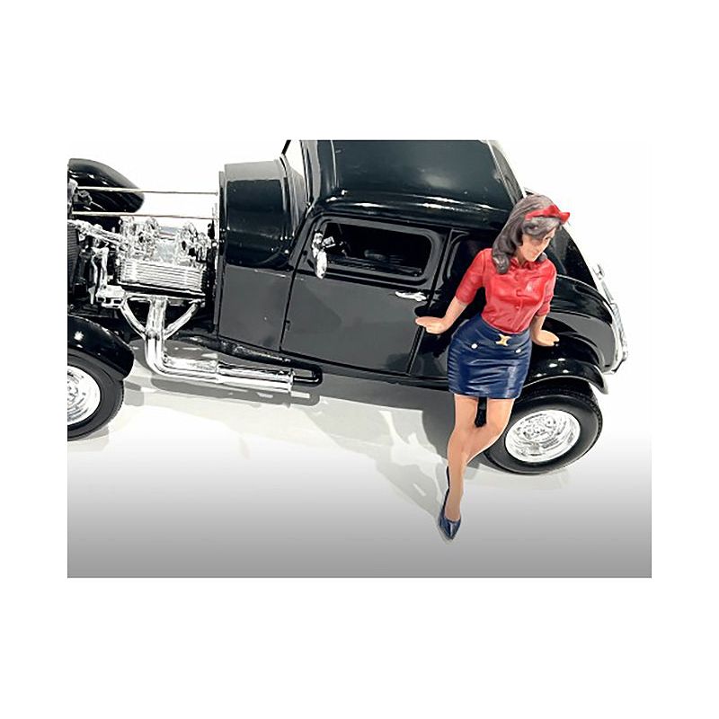 "Pin-Up Girls" Betsy Figure for 1/18 Scale Models by American Diorama-American Diorama-ModelCars.com