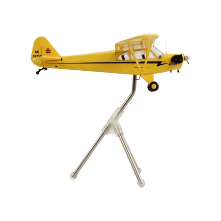 Piper J-3 Cub Light Aircraft "NC 38759" Yellow with Black Stripes "Gemini General Aviation" Series 1/72 Diecast Model Airplane by GeminiJets-GeminiJets-ModelCars.com