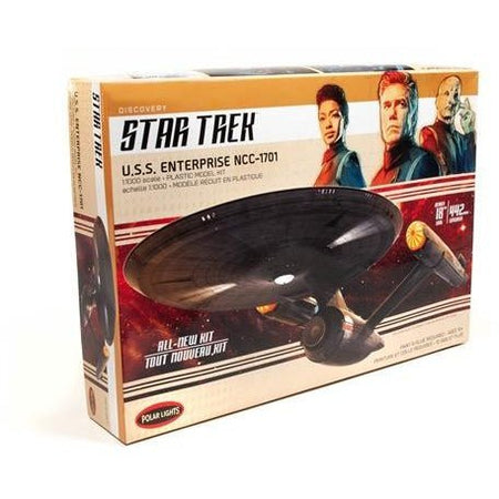 Polar Lights 1/1000 Star Trek Discovery U.S.S. Enterprise Model Kit-Polar Lights-ModelCars.com