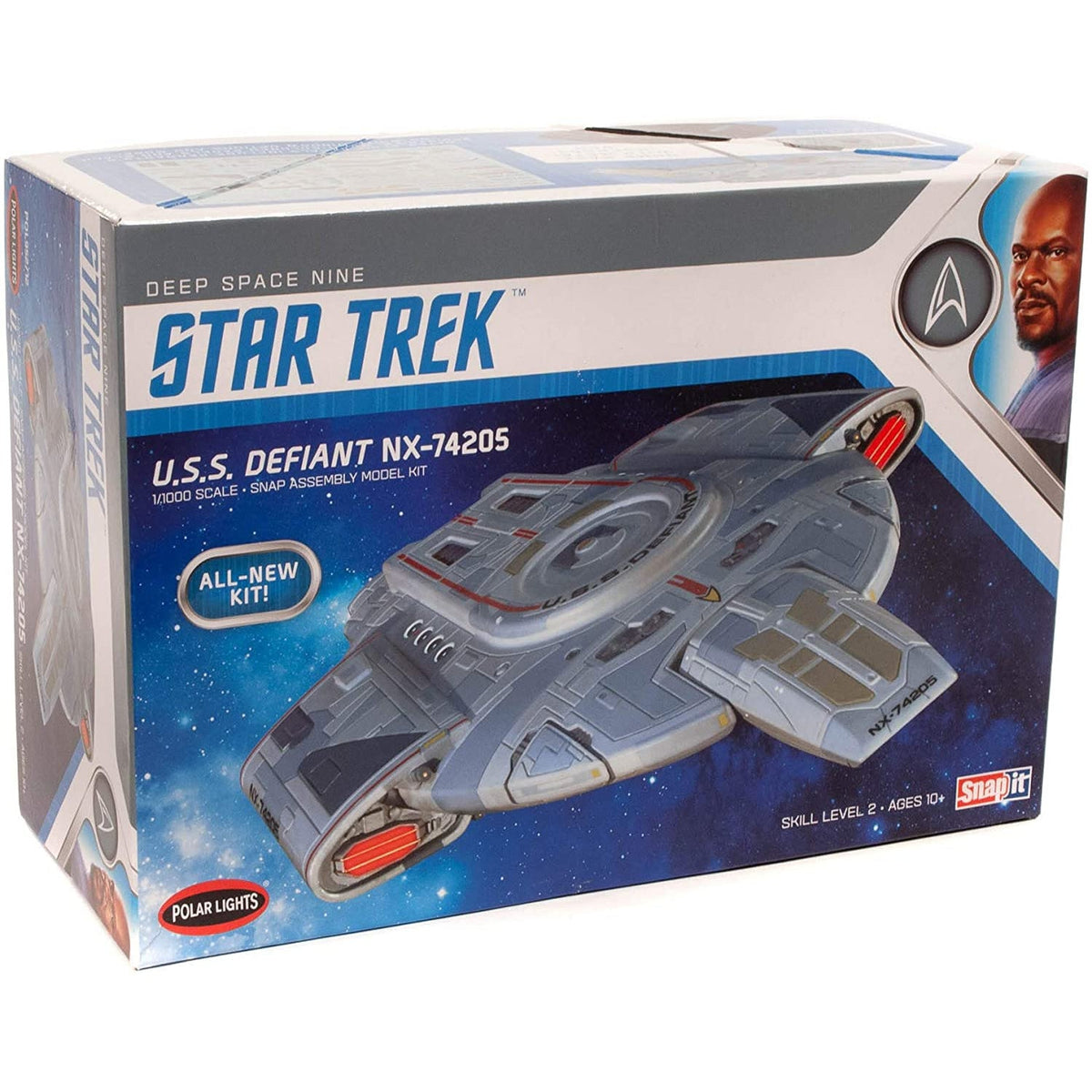Polar Lights 1/1000 USS Defiant Star Trek - Polar Lights - ModelCars.com