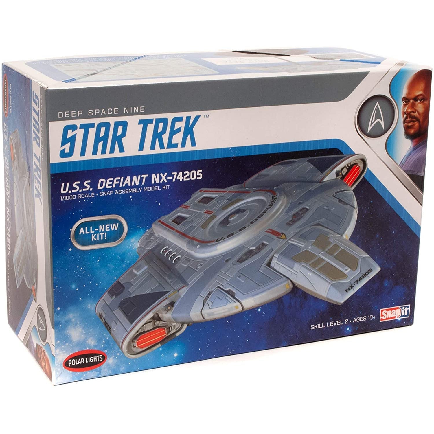 Polar Lights 1/1000 USS Defiant Star Trek - Polar Lights - ModelCars.com
