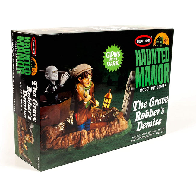 Polar Lights 1/12 Haunted Manor: The Grave's Robber's Demise - Polar Lights - ModelCars.com