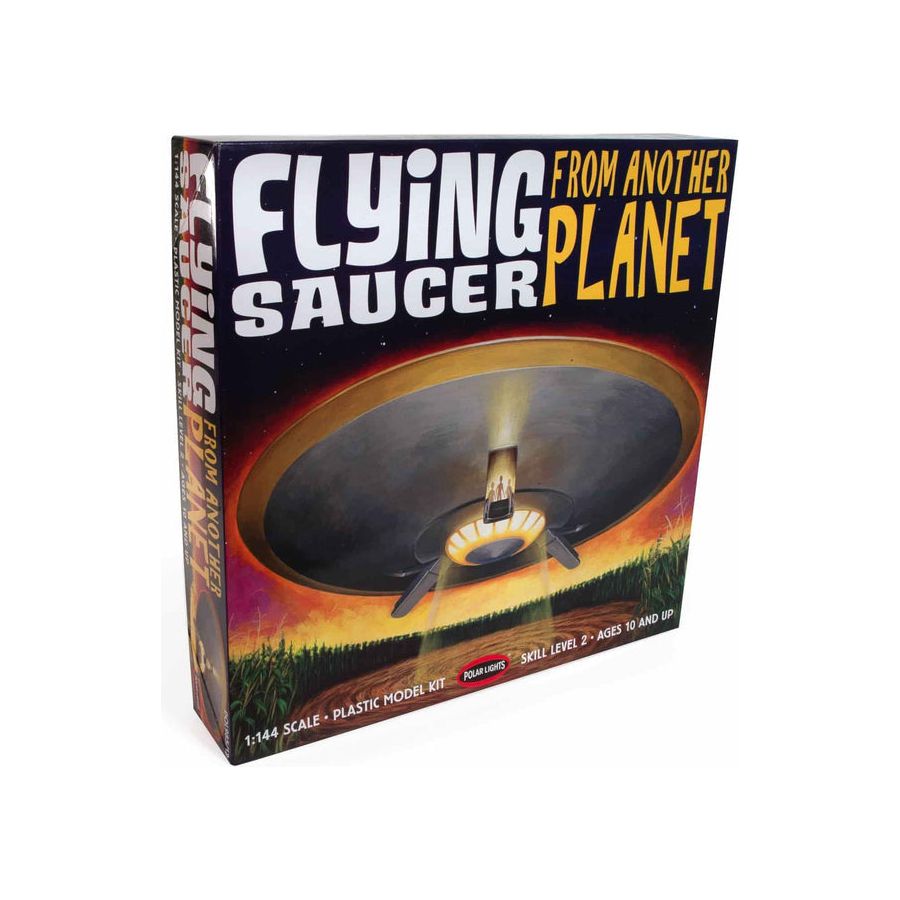 Polar Lights 12" FLYING SAUCER 1:144 SCALE MODEL KIT-Polar Lights-ModelCars.com
