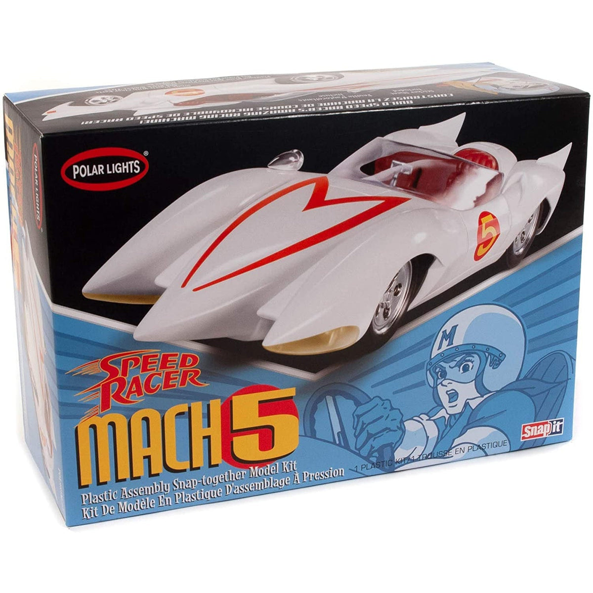 Polar Lights 1/25 Speed Racer Mach V-Polar Lights-ModelCars.com