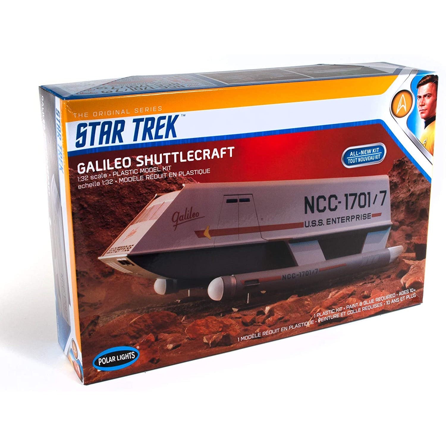 Polar Lights 1/32 Galileo Shuttlecraft - Polar Lights - ModelCars.com