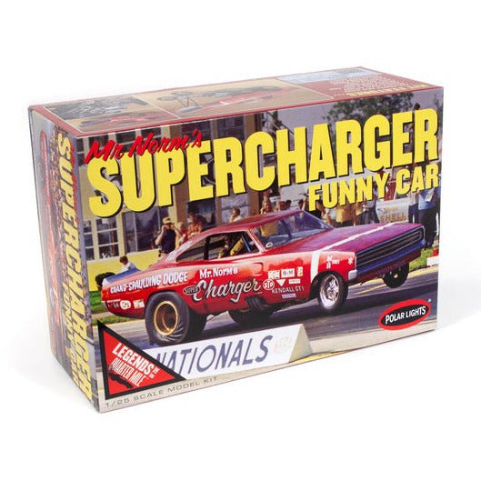 Polar Lights 1969 Dodge Charger Funny Car Mr. Norm 1/25 Scale Model Kit - Polar Lights - ModelCars.com
