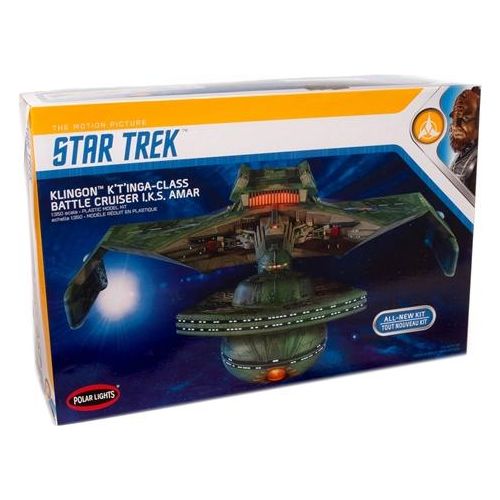 Polar Lights Star Trek Klingon K't'inga 1/350 Scale Model Kit-Polar Lights-ModelCars.com