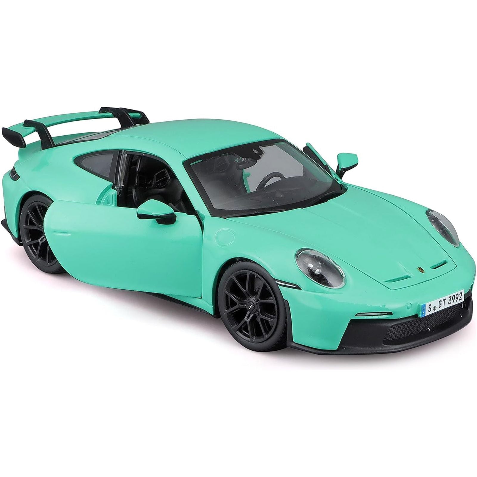 Porsche 911 GT3 Light Green 1/24 Diecast Model Car by Bburago - Bburago - ModelCars.com