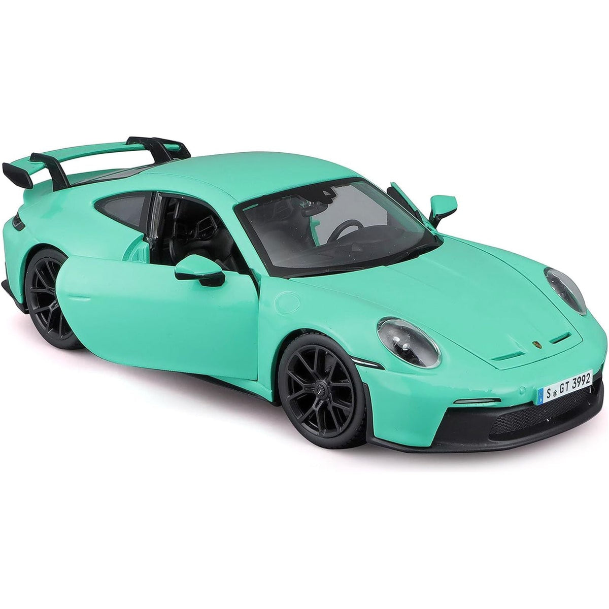 Porsche 911 GT3 Light Green 1/24 Diecast Model Car by Bburago-Bburago-ModelCars.com