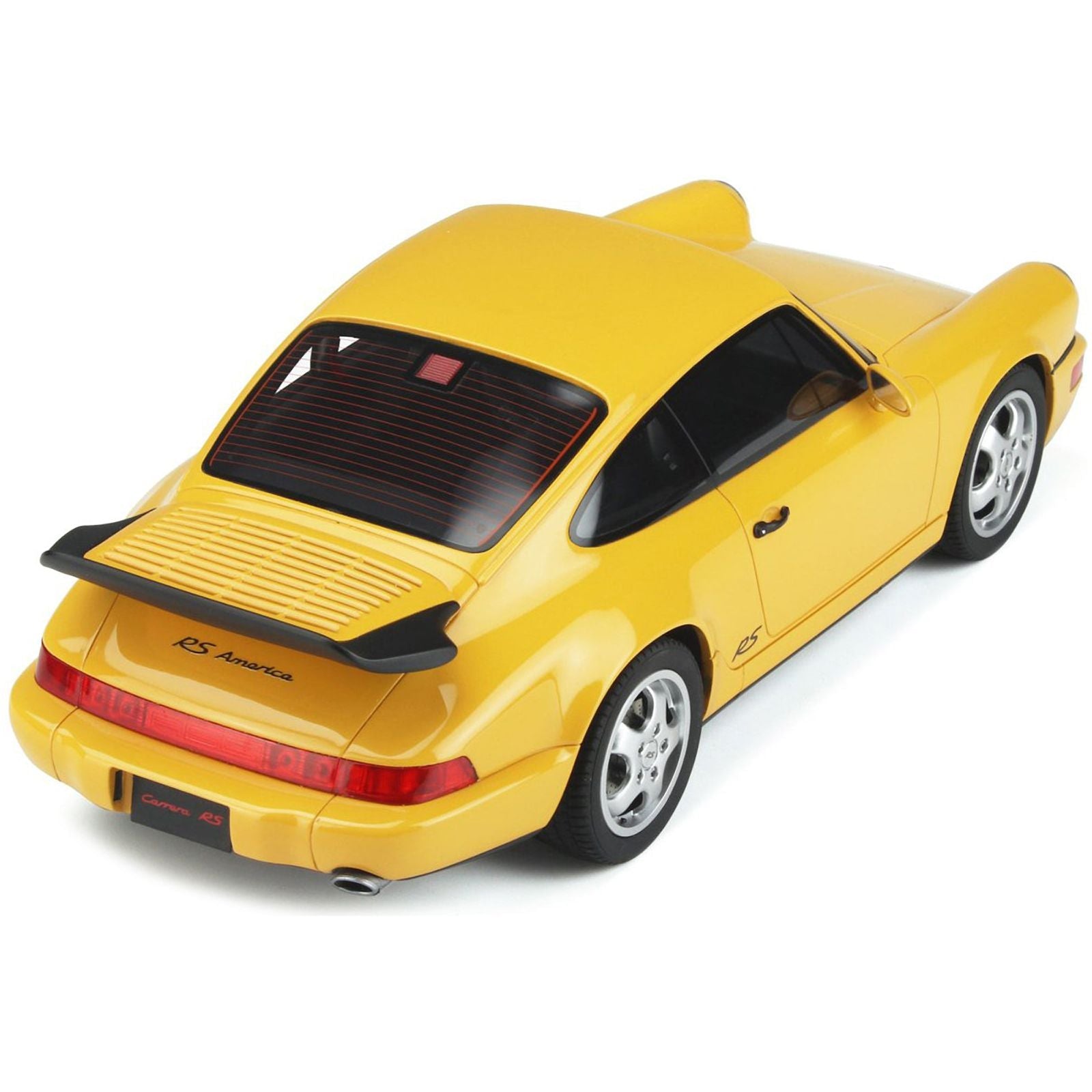 Porsche 964 RS America Yellow 1/18 Model Car by GT Spirit - GT Spirit - ModelCars.com