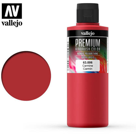 Premium Airbrush Color Vallejo Carmine 63006 - Vallejo - ModelCars.com
