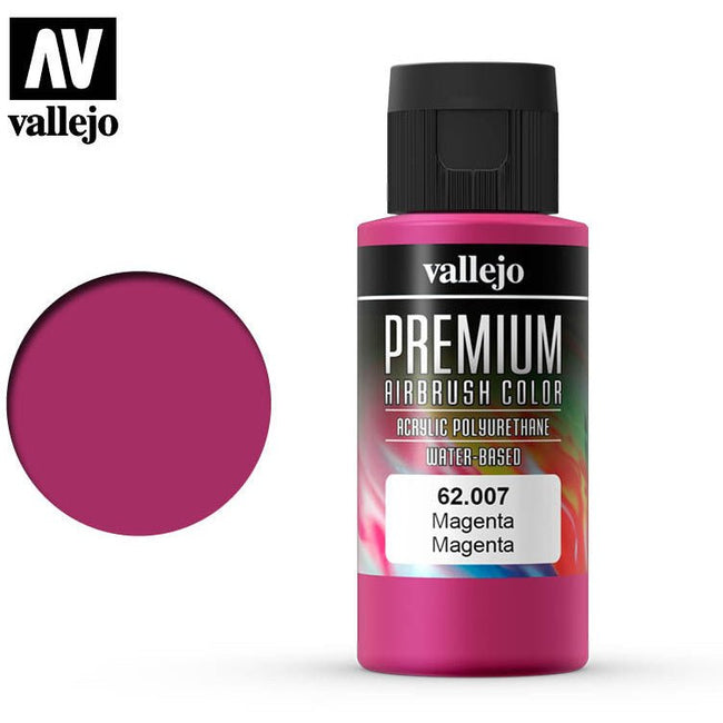 Premium Airbrush Color Vallejo Magenta 62007 - Vallejo - ModelCars.com