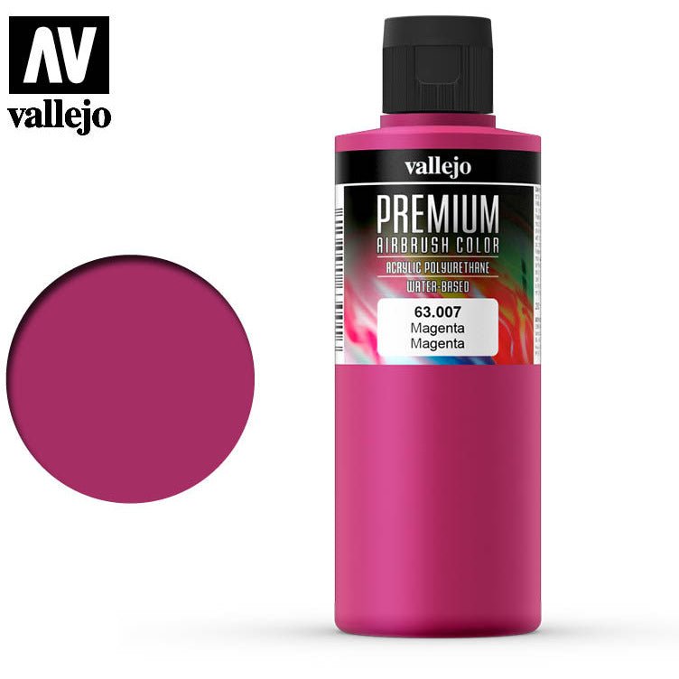 Premium Airbrush Color Vallejo Magenta 63007 - Vallejo - ModelCars.com