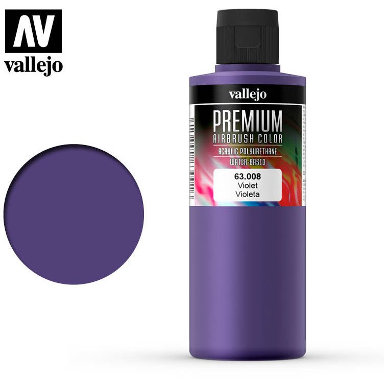 Premium Airbrush Color Vallejo Violet 63008 - Vallejo - ModelCars.com