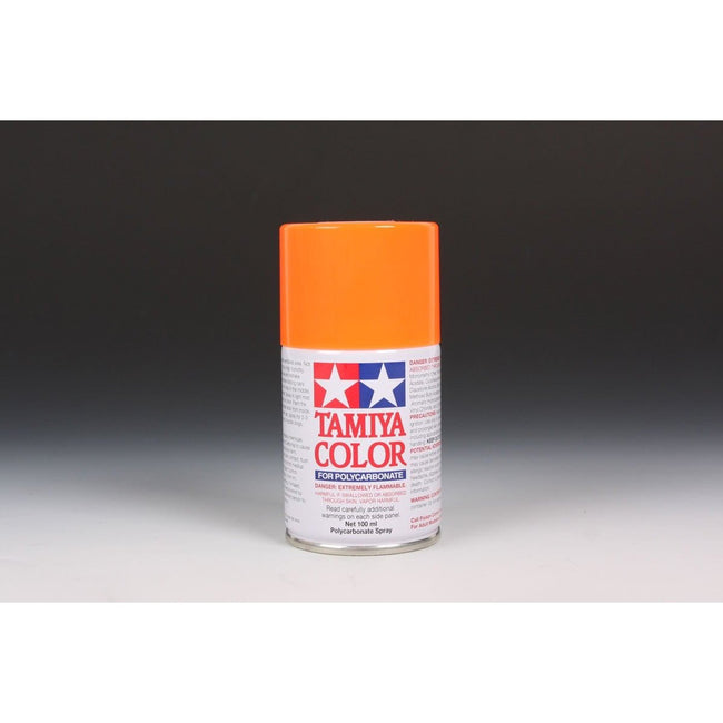 Ps - 24 Fluorescent Orange 100Ml Spray Can / Tamiya USA - Tamiya - ModelCars.com