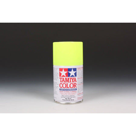 Ps - 27 Fluorescent Yellow 100Ml Spray Can / Tamiya USA - Tamiya - ModelCars.com