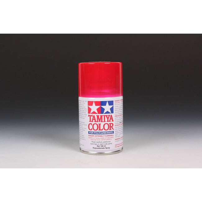 Ps-37 Translucent Red 100Ml Spray Can / Tamiya USA-Tamiya-ModelCars.com