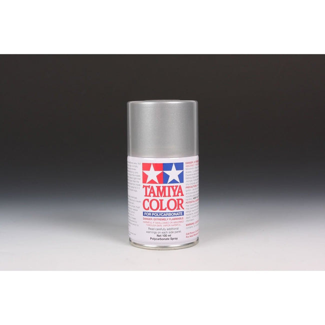 Ps-41 Bright Silver 100Ml Spray Can / Tamiya USA-Tamiya-ModelCars.com