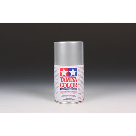 Ps-48 Semi-Gloss Silver Anodized Alum 100Ml Spray Can / Tamiya USA-Tamiya-ModelCars.com