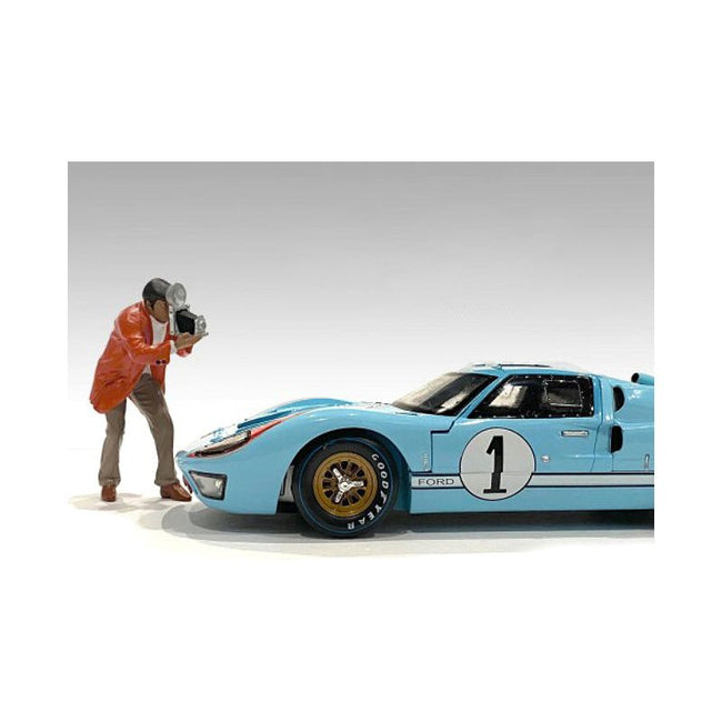 "Race Day 1" Figurine III for 1/18 Scale Models by American Diorama-American Diorama-ModelCars.com