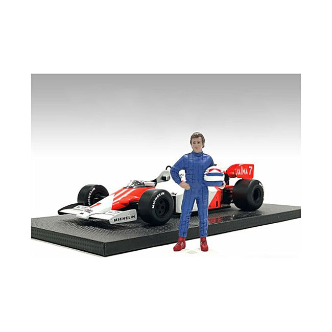 "Racing Legends" 80's Figure B for 1/18 Scale Models by American Diorama-American Diorama-ModelCars.com