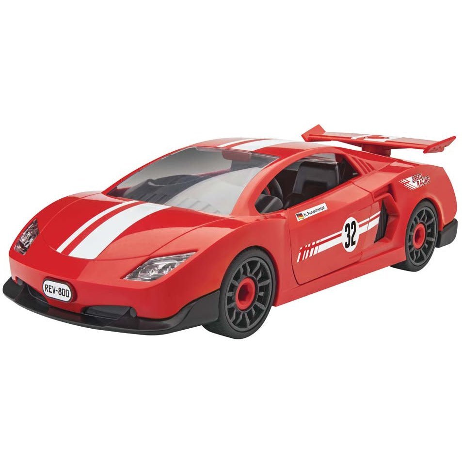 Revell 1/20 Race Car (Red)-Revell-ModelCars.com