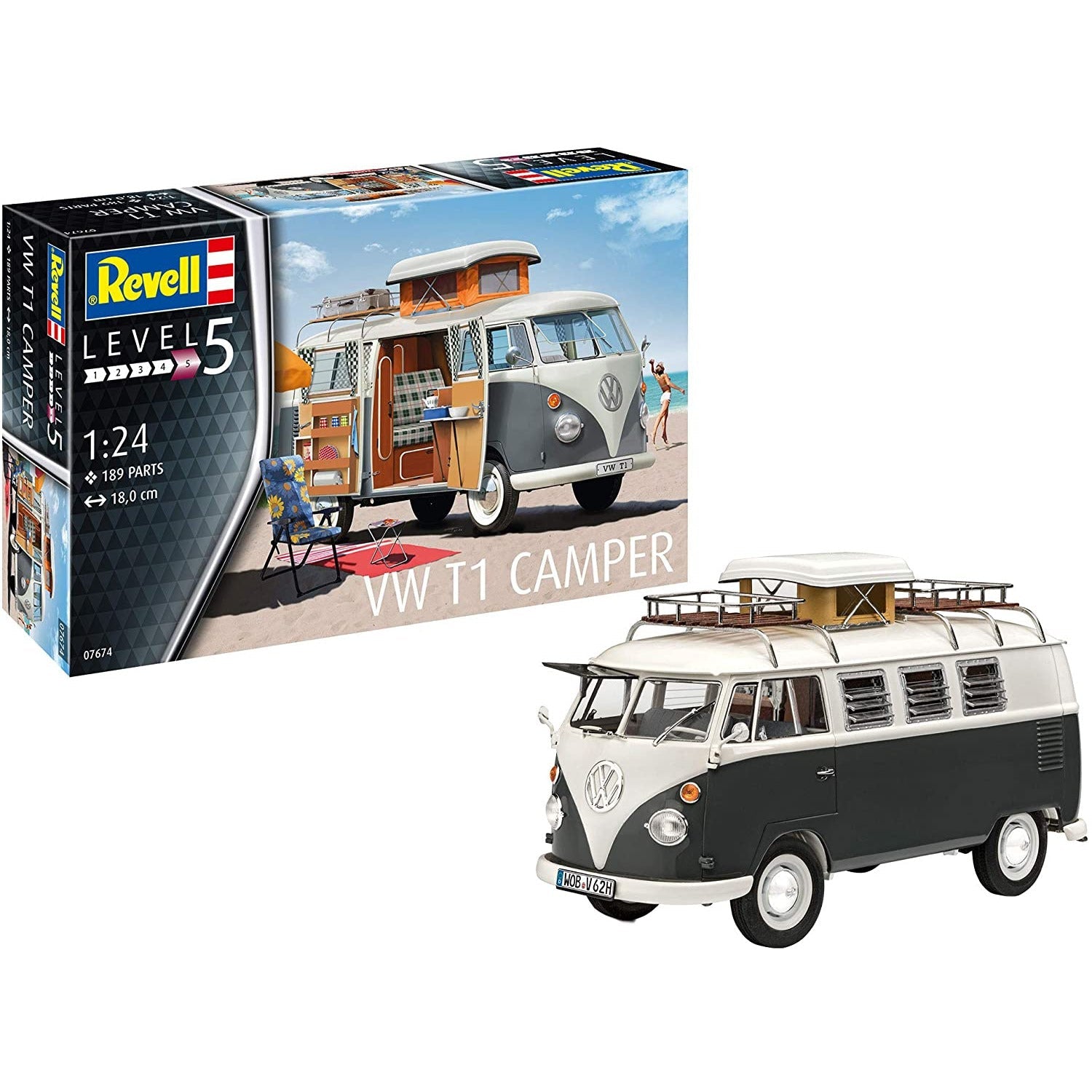 Revell 1/24 VW T1 Camper - Revell - ModelCars.com