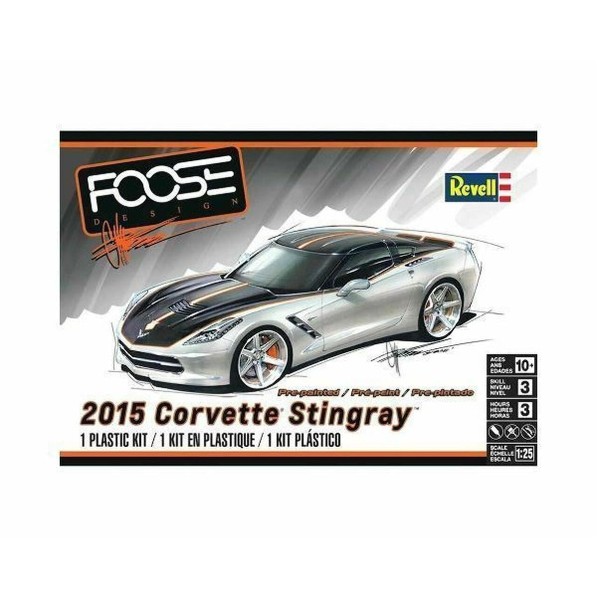 Revell 1/25 2015 Corvette Stingray - Revell - ModelCars.com
